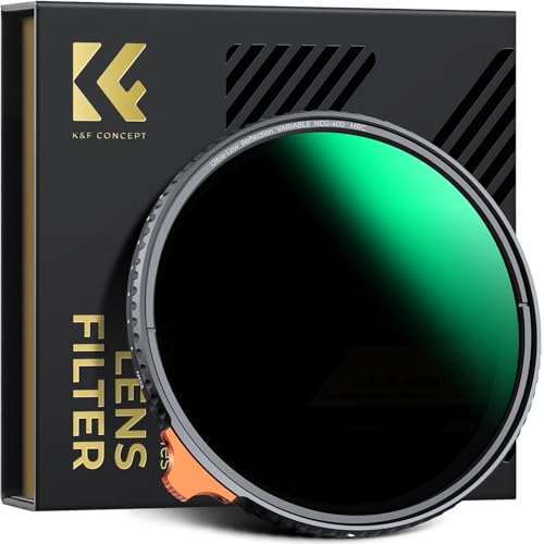 K&F CONCEPT 82mm Ultra-Low Reflectivity Variable ND2-400 ND Lens Filter - size: 82mm