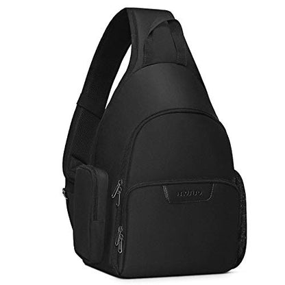 MOSISO Camera Bag Sling Backpack, Full Open Camera Case, Black - color: Black