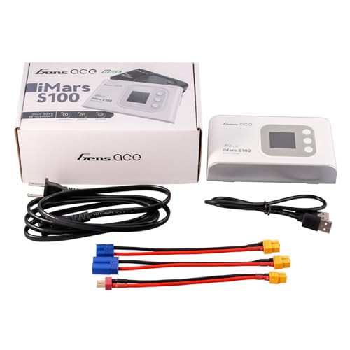 Gens ace Imars S100 G-Tech Series 100W 10A Lipo Battery Charger (White)