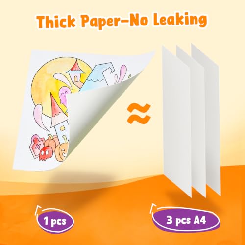 JoyCat Paint with Water Coloring Books for Toddlers (Halloween) - style: Halloween