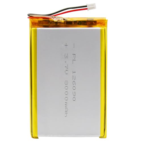 3.7V 8000mAh 126090 LiPo Battery with PH2.0mm JST Connector - size: 126090 8000mAh