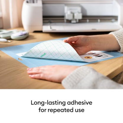Cricut LightGrip Cutting Mat Pack (6 Count, 12in x 12in) - size: 12 in x 12 in, style: 6 Count