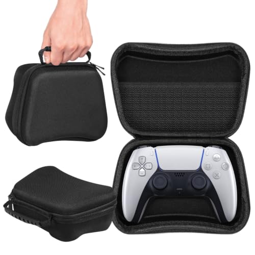TNP PS5 Controller Case for PS4, Xbox & Switch Pro, Hard Shell, Black