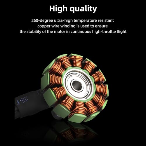 HGLRC Specter 1804-3500KV 4S Brushless Motor for 3-3.5Inch FPV Freestyle Racing Drones - style: 1804-3500KV