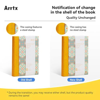 Arrtx Watercolor Journal, 5.35x3.86 Hot Press - size: 5.35x3.86''