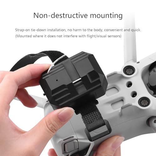 Airdrop System Compatible with DJI Mini 4 Pro/Mini 3/Mini 3 Pro/Mini 2/Mini SE Drone Payload Dropper Release Dropping System Delivery Transport Device Thrower for Fishing Line Dropper,Wedding,Rescue