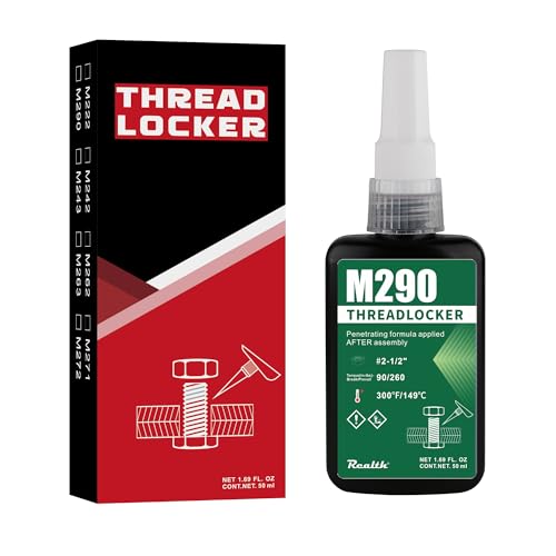 Green M290 Threadlocker Medium Strength Gap Sealants 50ml - style: M290