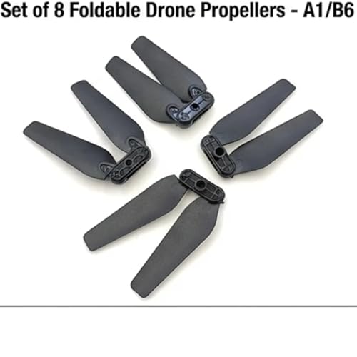 Drone Propellers Set, 58-121mm Mini Brushless Blades, Suitable for Assembling Various Drone Accessories (Small Folding Fan Blade) - style: Small folding fan blade