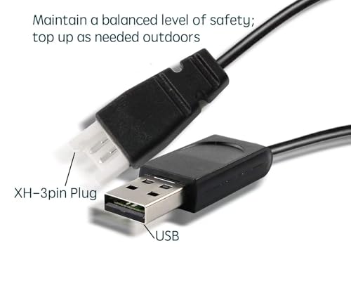 3.7V USB Lithium Battery Charging Charger Cable/Data Cable XH2.54 Plug for RC Quadcopter Parts