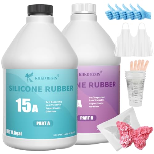 15A Silicone Mold Making Kit 1 Gallon, Platinum Cure 4H Cure - size: 1 GALLON