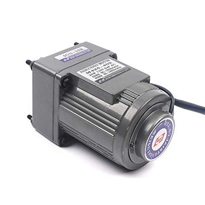 0-135RPM 25W 10K High Torque Variable Speed AC Gear Motor with Controller - color: 25W 10K
