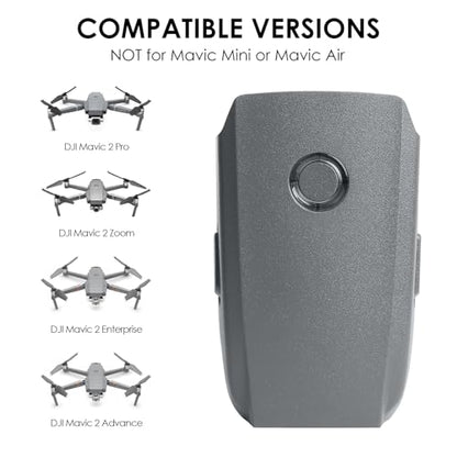 Mavic 2 Pro Battery 2 Pack, 3850mAh 15.4V Intelligent Flight Drone Battery Replacement for DJI Mavic 2 Pro/2 Zoom/2 Enterprise Advanced