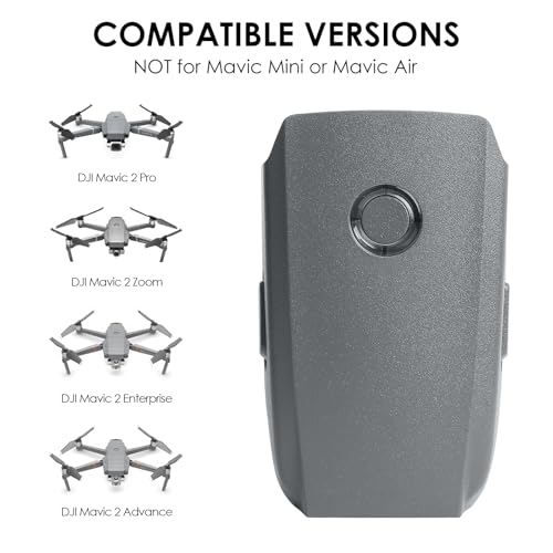 Mavic 2 Pro Battery, 3850mAh15.4V Intelligent Flight Replacement Battery for DJI Mavic 2 Pro/2 Zoom/2 Enterprise Advanced Drone