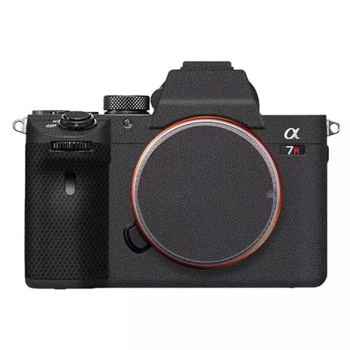 Anti-Scratch Camera Skin Wrap Sticker Coat Vinly Protective Film Body Protector Decals Cover for Sony A7II A7RII A7SII A7M2(Leather Black) - color: Leather Black