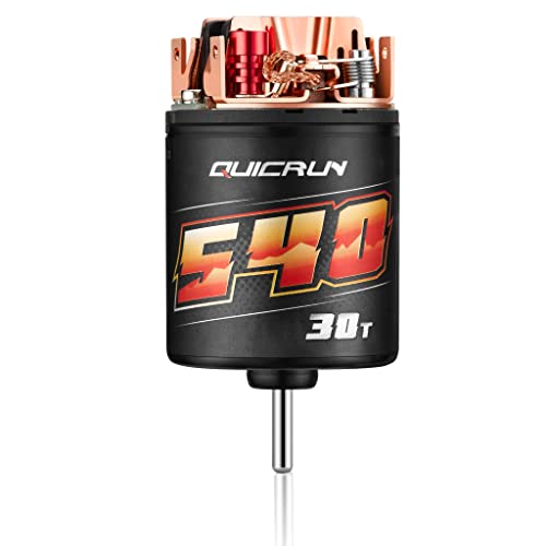HOBBYWING Quicrun Brushed 540 Motor (QR 540 30T) - size: QR 540 30T