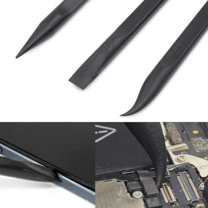 22-in-1 Precision Electronics Repair Opening Pry Tools Kit - Metal & Plastic Spudger, ESD Tweezers & Ultra-Thin Disassembly Scraper Set for iPhone, iPad, Laptop, Xbox, Switch, Game Console