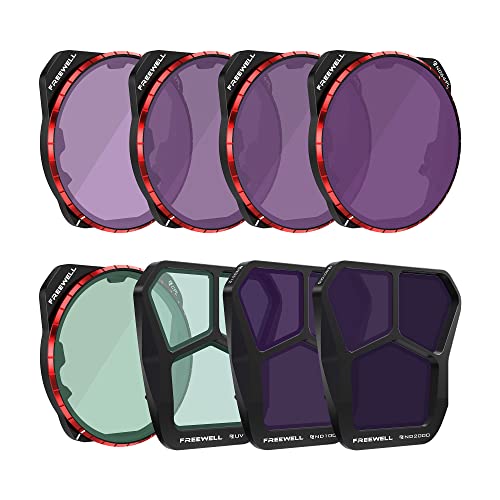 Freewell All Day 8 Pack ND/PL, ND, UV, CPL Filters for Mavic 3 Pro/Cine