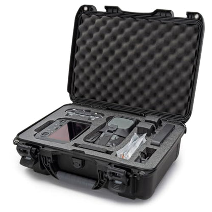 Nanuk 925 Waterproof Hard Case with Foam Insert for DJI Mavic 3 & Mavic 3 Classic - Fly More/Cine Premium Combo - Black