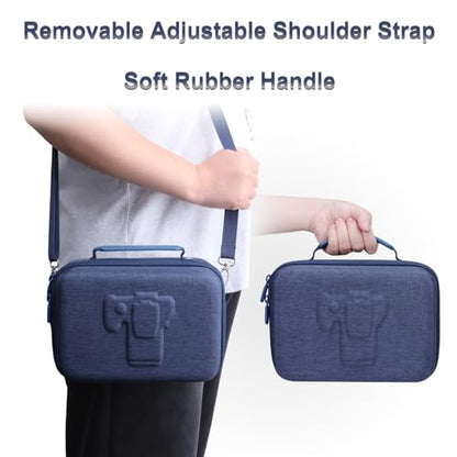 Small Camera Case Bag for Canon EOS Rebel T7/R50//R100 DSLR Camera Navy - color: Navy Blue, size: Small