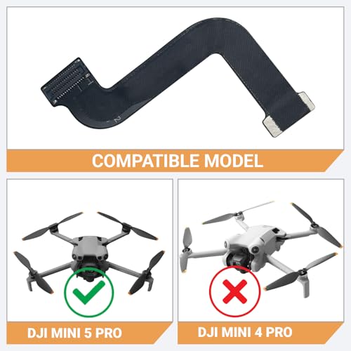 for DJI Mini 5 Pro ESC Cable Replacement,Flat Ribbon Cable Repair Parts for DJI Mini 5 Pro Drone Accessories