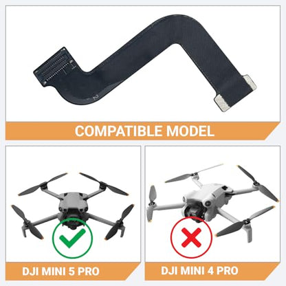 for DJI Mini 5 Pro ESC Cable Replacement,Flat Ribbon Cable Repair Parts for DJI Mini 5 Pro Drone Accessories