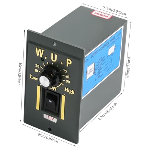 0-450RPM 15W 3K Variable Speed AC Gear Reduction Motor with Controller - color: 15W---3K