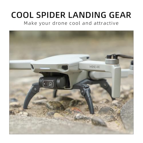 Landing Gear for DJI Mini 4K Accessories (Gray) - color: Gray