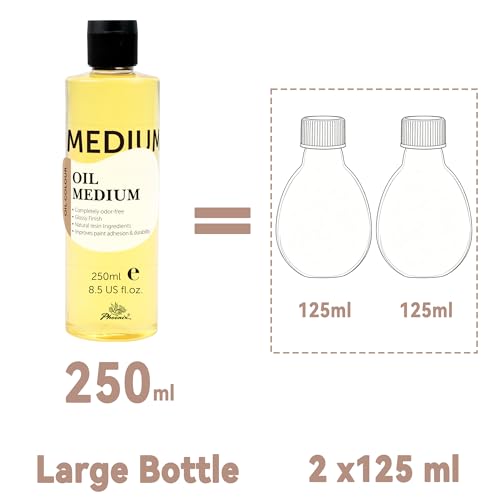PHOENIX Refined Linseed Oil - 8.5 Fl Oz. / 250ml Bottle - style: Refined Linseed Oil 8.5 Fl Oz.