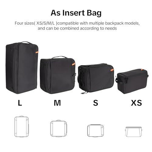 PGYTECH Small Camera Insert Protection Bag Camera Soft Padded Bag Handbag - size: S