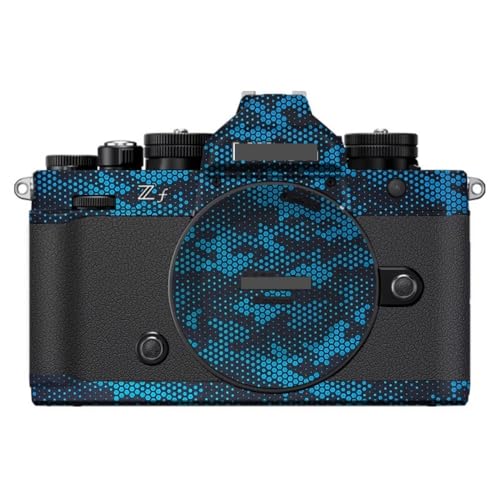 Anti-Scratch Camera Skin Wrap Sticker Coat Vinly Protective Film Body Protector Decals Cover for for Nikon Zf Z f (Mamba Blue) - color: Mamba Blue