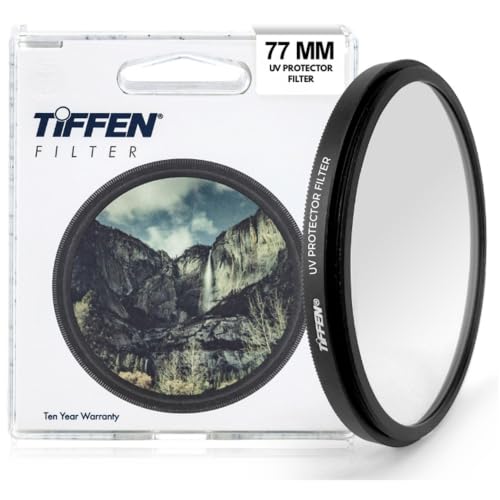 Tiffen 77mm UV Protector Filter 77mm Lens Filter Impact & Scratch Resistant - size: 77mm