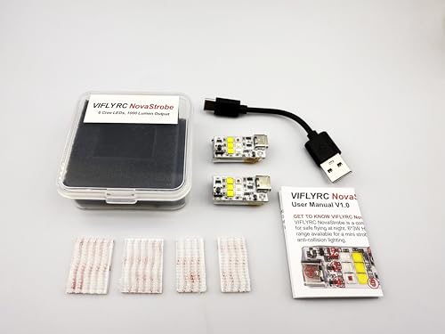 NovaStrobe FAA Compliant Drone Strobe w/ 6 Cree 1000LM LEDs & 4 Colors