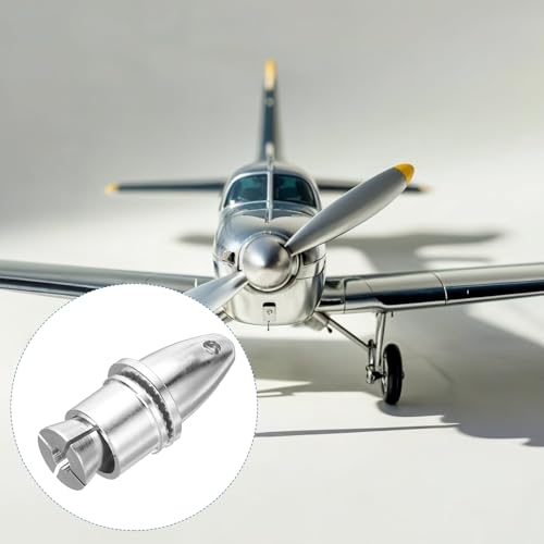 MECCANIXITY Propeller Adapter RC Plane Airplane Spinners, 3.17mm Aperture and 6mm Output Axle Propeller Adapter Saver for Shaft Brushless Motor Speed Controllers, Pack of 4 - size: 3.17mm x 6mm