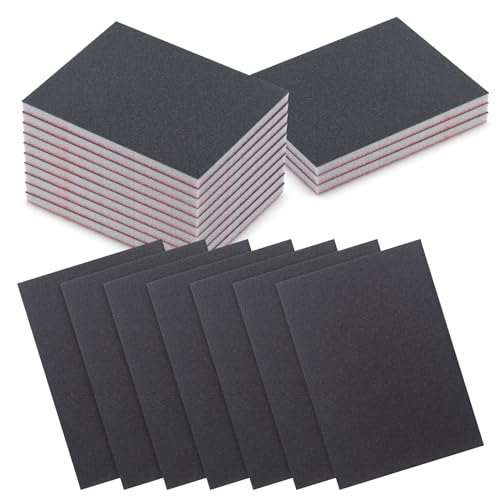 400 Grit Sanding Sponge, Wet Dry Sanding Block, 20 Pcs - size: 400 Grit