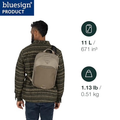 Osprey Nebula Shoulder Sling Bag, Alpaca Tan/Latte Brown Heather - color: Alpaca Tan/Latte Brown Heather