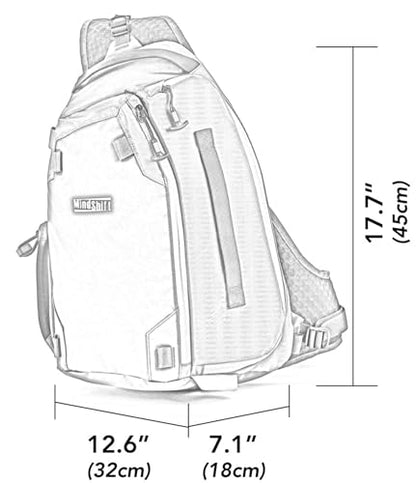 Think Tank MindShift PhotoCross 13 Sling Bag for Camera and Photo Accessories, 11 Liters (Orange Ember)
