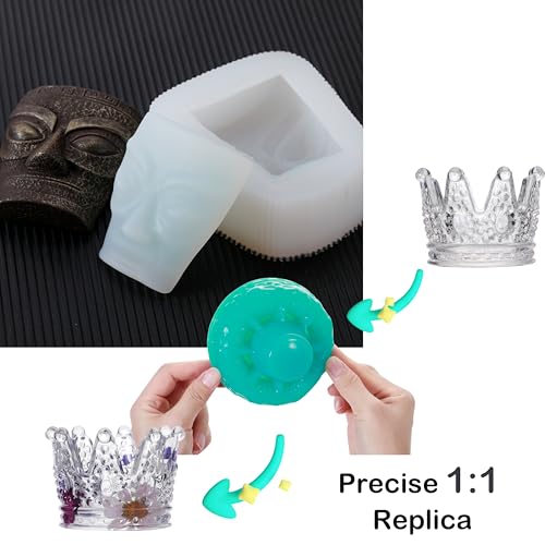 BBDINO Super Elastic Silicone Mold Making Kit 8A Clear 2.42lbs - color: 38.8 Oz Clear