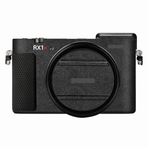 RX1RIII Anti-Scratch Camera Decal Skin for Sony RX1R III RX1RM3 Vinyl Wrap Protective Film Sticker Coat RX1R3 RX1RIII DSC-RX1RM3 (Contour Black Glossy, for Sony RX1RIII RX1RM3) - color: Contour Black Glossy