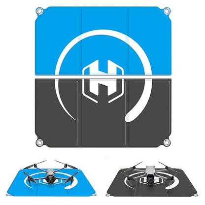 STARTRC PHOTO Large Drone Landing Pad Foldable, 26in/65cm, Blue-Gray - size: 26inch/65cm