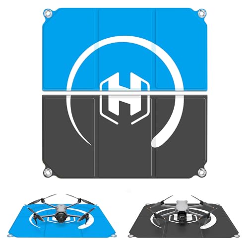 STARTRC PHOTO Large Drone Landing Pad Foldable, 26in/65cm, Blue-Gray - size: 26inch/65cm