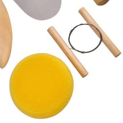 S & E TEACHER'S EDITION 19 Pcs Pottery Tools & Clay Sculpting Tools - size: 19 PCS