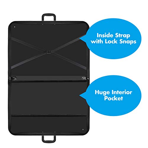 Vantasii Black Art Portfolio Case - size: 19” x14.7”x1.5”