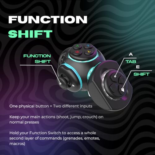 ByoWave Proteus Controller Kit – Modular Gaming Controller with 15+ Interchangeable Parts, Custom Remapping & LED Lighting – Works with PC, Steam Deck & Xbox Series X|S – Lithos Collection Limited Edition