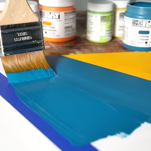 GOLDEN SoFlat Matte Acrylics, Turquoise, 2 fl. oz. Jar - color: Turquoise, size: 2 Fl Oz (Pack of 1)