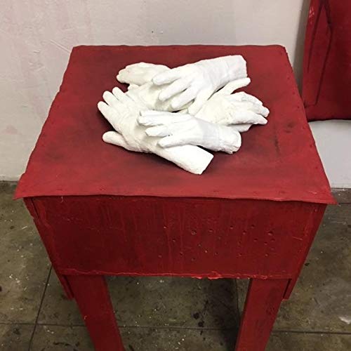 Fermus 4 Pack White Plaster Cloth Gauze Bandage, 4 Rolls, Each 6in x 15ft