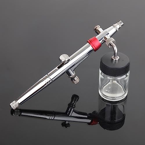 Casubaris Airbrush Pen with Rotatable Air Brush Head,Gravity and Both Side Siphon Feeding is Available,Dual Action Airbrush kit Match with Most Types Airbrush compressors Cost-Effective for Airbrush