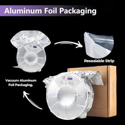 Siraya Tech Flex TPU Air - Active Foaming 3D Printer Filament, Lilac 1kg - color: Tpu Air Lilac
