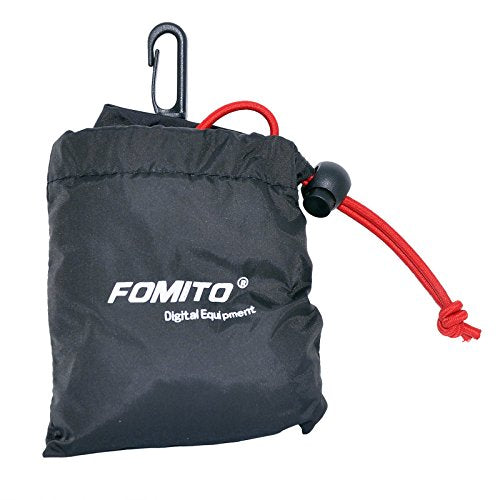 FOMITO Camera Rain Cover Coat Storage Bag Protector Rainproof Waterproof for Canon Nikon Sony
