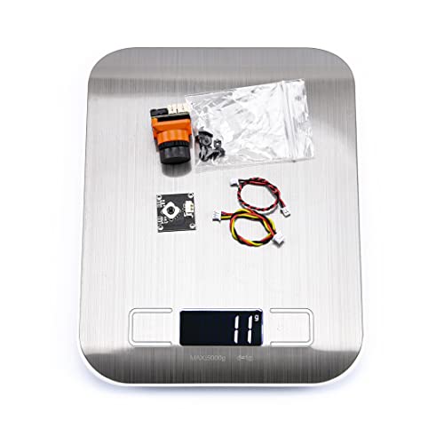 Readytosky 1500TVL FPV Camera 2.1mm Lens 1/3" CMOS Camera 5V-30V PAL/NTSC - color: Orange