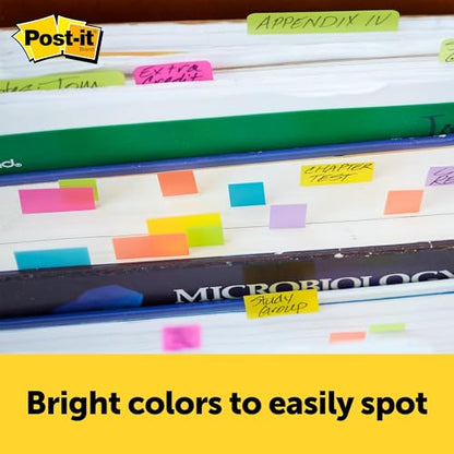 Post-It Page Markers, Assorted Brights, Model 6714AU, 36-Pack - style: 36 Pack